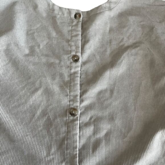 Madewell Renata v neck ribbed corduroy top - Picture 6 of 11